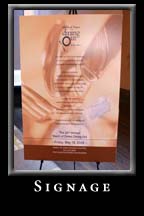 March of Dimes Dining Out Event 19 May 2006: Signage