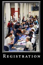Riders sign up to participate in the March of Dimes Ride to Save Babies 2006