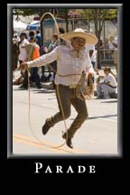 The Festival Peachtree Latino Parade finishes at Underground Atlanta.