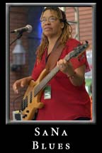 SaNa Blues Performs on Fat Matt's Stage in Kenny's Alley during Montreux Atlanta 2006