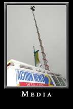 Media scenes at the 2007 Peach Drop