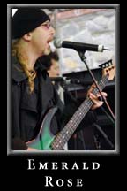Emerald Rose performs in Kenny's Alley, Friday Night