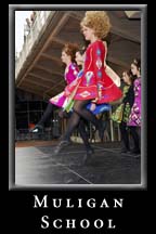 The Mulligan School of Irish Dance performs n Kthe Main Stage at Underground Atlanta.
