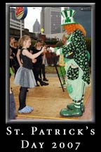 St. Patrick's 2007 celebration at Underground Atlanta